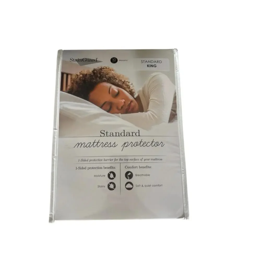 New Stain Guard Mattress Pad King Size